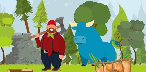 Fractured Folktale: Paul Bunyan