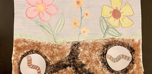 Exploring Earthworms with Dirt Art