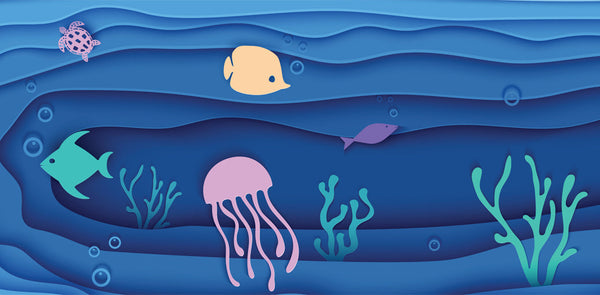 Geometric Marine Life