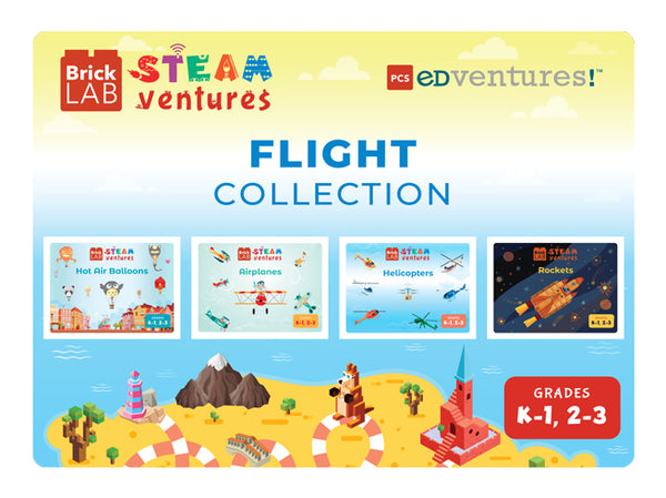 BrickLAB STEAMventures: Flight Collection-PCS edventures.com