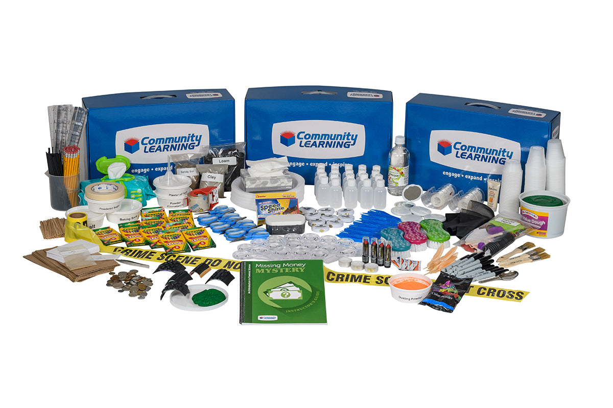 Missing Money Mystery Deluxe Summer Camp Kit-PCS edventures.com