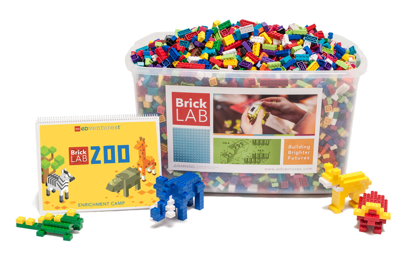 BrickLAB Zoo-PCS edventures.com