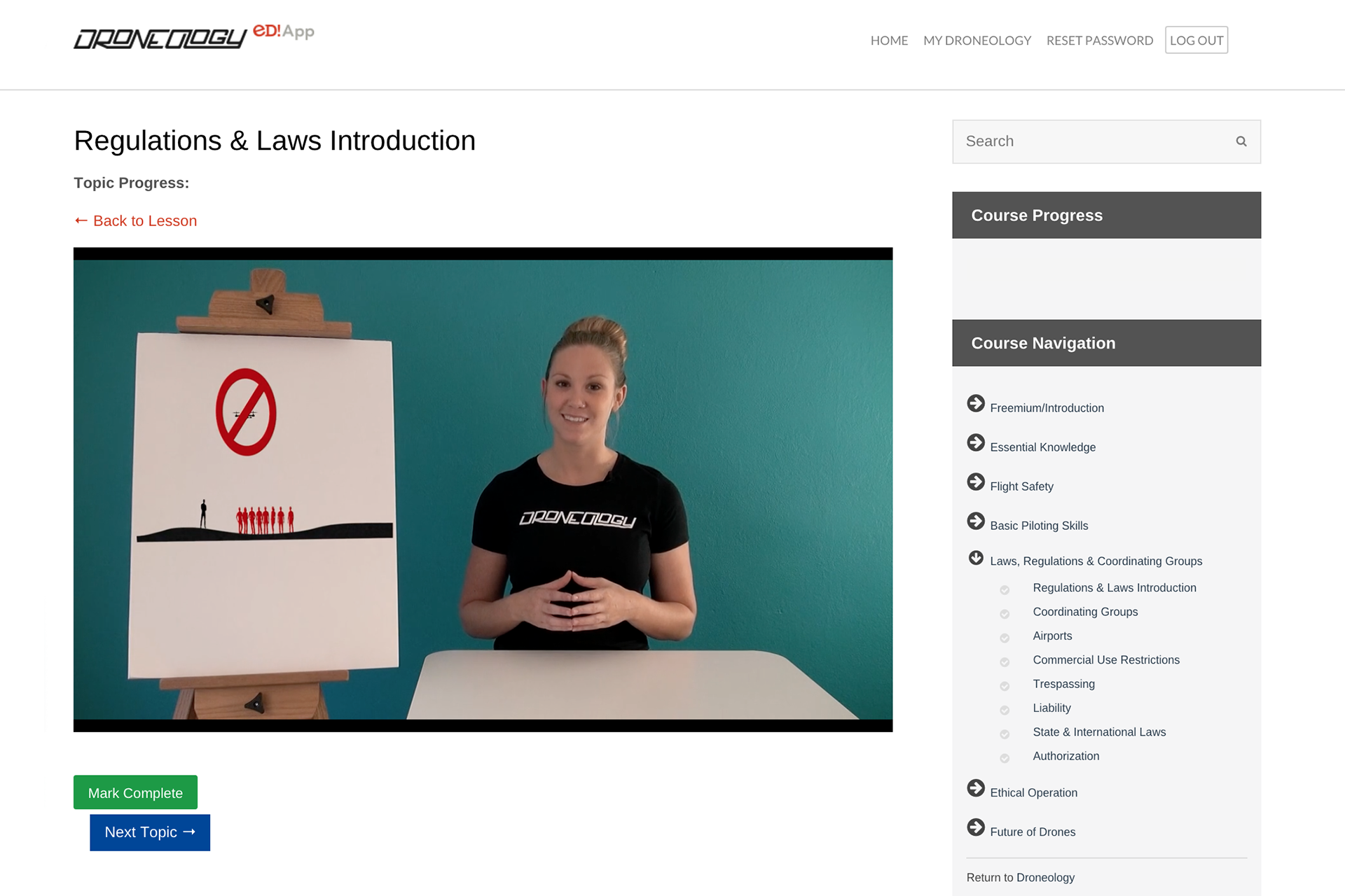 Droneology ED! App-PCS edventures.com
