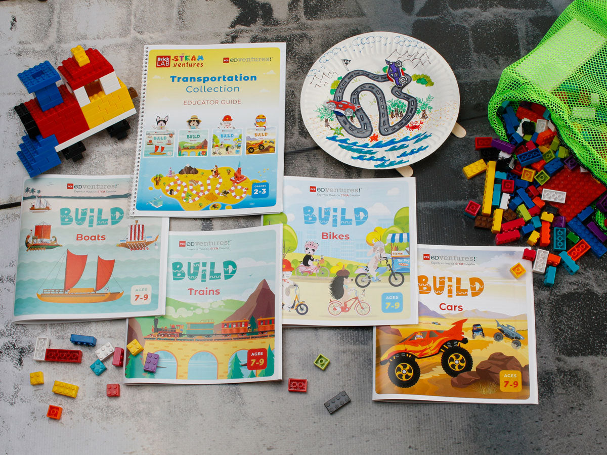 BrickLAB STEAMventures: Transportation, grades K-1 or 2-3