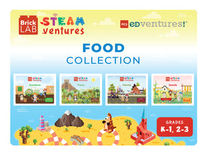 BrickLAB STEAMventures: Food Collection-PCS edventures.com