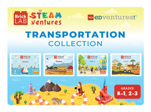 BrickLAB STEAMventures: Transportation Collection-PCS edventures.com